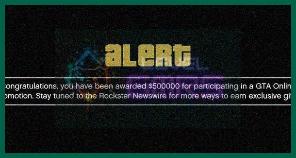 Avviso sulla promozione di GTA Online - Rockstar Newswire